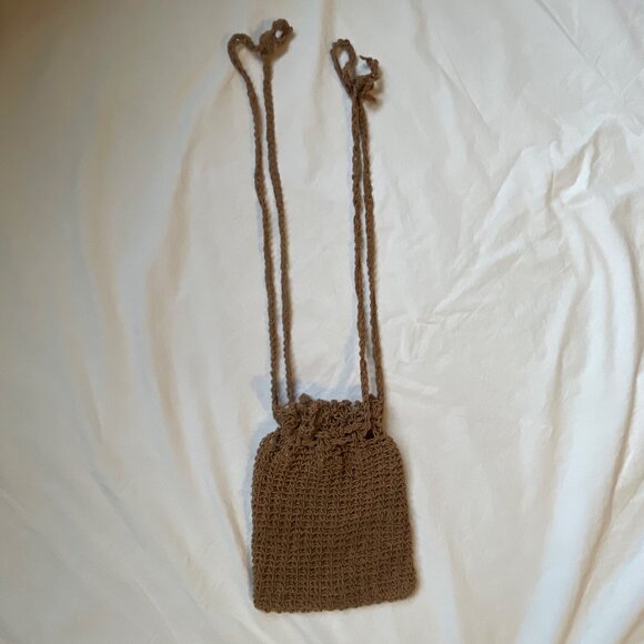 Vintage Marcus Brothers, Made in Italy woven drawstring bag shoulder straps - Picture 4 of 5